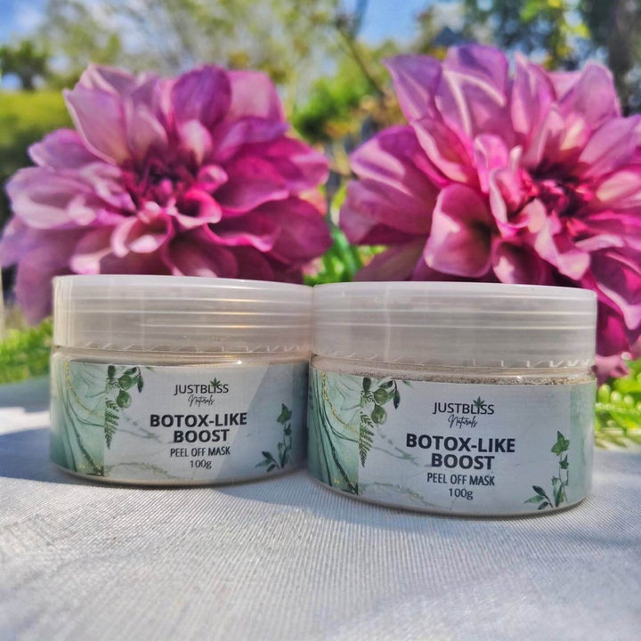 Argireline Botox - Like Clay Face Mask – Natural Firming & Hydration JUSTBLiSS Naturals