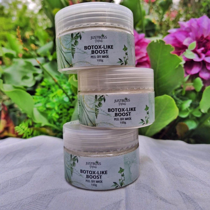 Argireline Botox - Like Clay Face Mask – Natural Firming & Hydration JUSTBLiSS Naturals