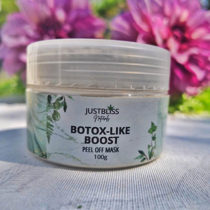 Argireline Botox - Like Clay Face Mask – Natural Firming & Hydration JUSTBLiSS Naturals