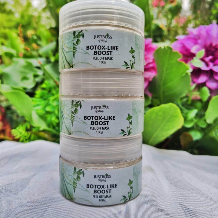 Argireline Botox - Like Clay Face Mask – Natural Firming & Hydration JUSTBLiSS Naturals