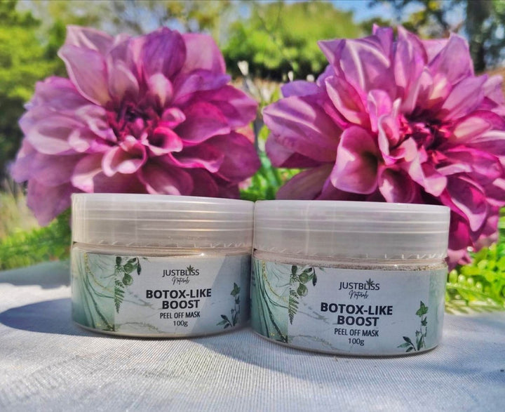 Argireline Botox - Like Clay Face Mask – Natural Firming & Hydration JUSTBLiSS Naturals