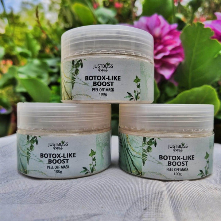 Argireline Botox - Like Clay Face Mask – Natural Firming & Hydration JUSTBLiSS Naturals