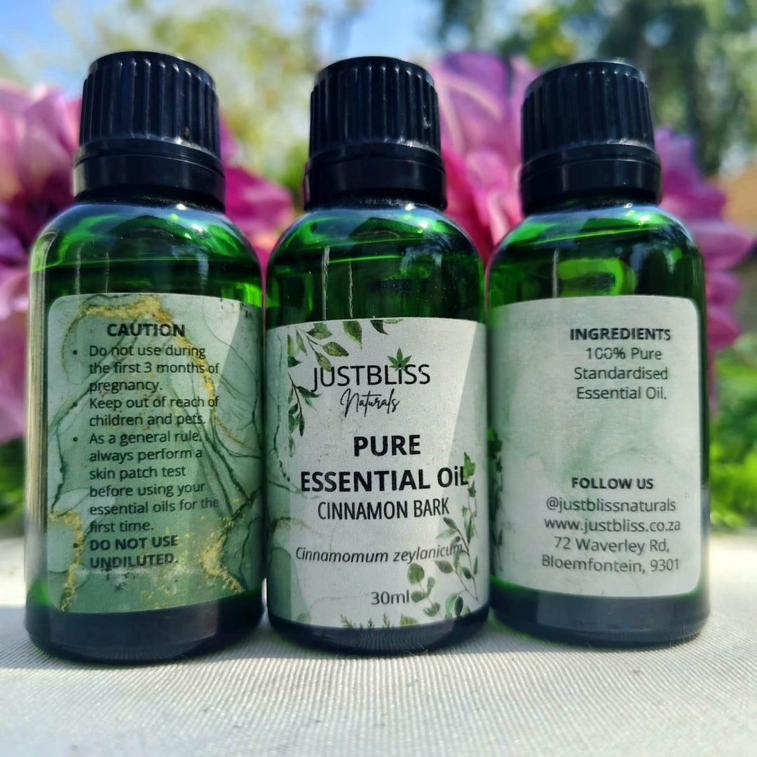 Cinnamon Bark Essential Oil – Pure, Warming & Ethically Sourced JUSTBLiSS Naturals