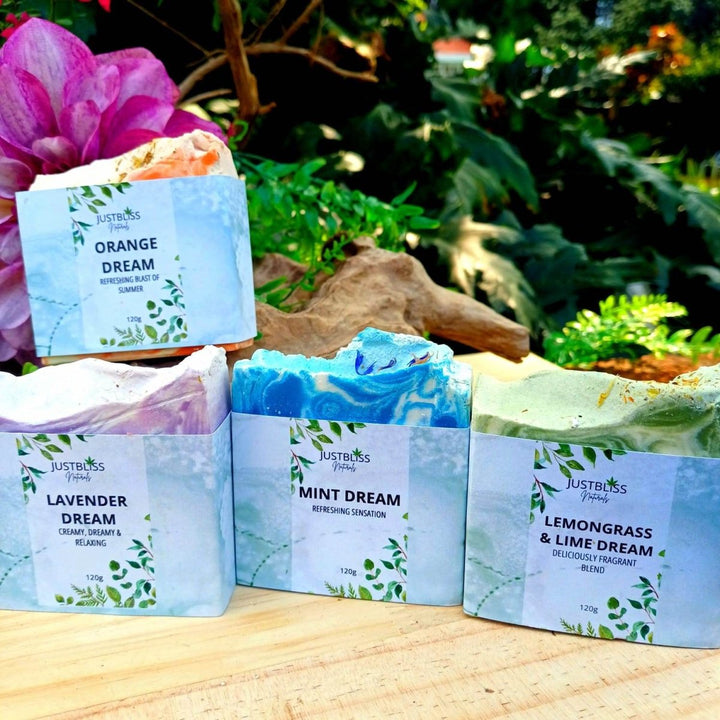 Dream Collection Soap Gift Box – Plant - Powered Scented Bar Set JUSTBLiSS Naturals