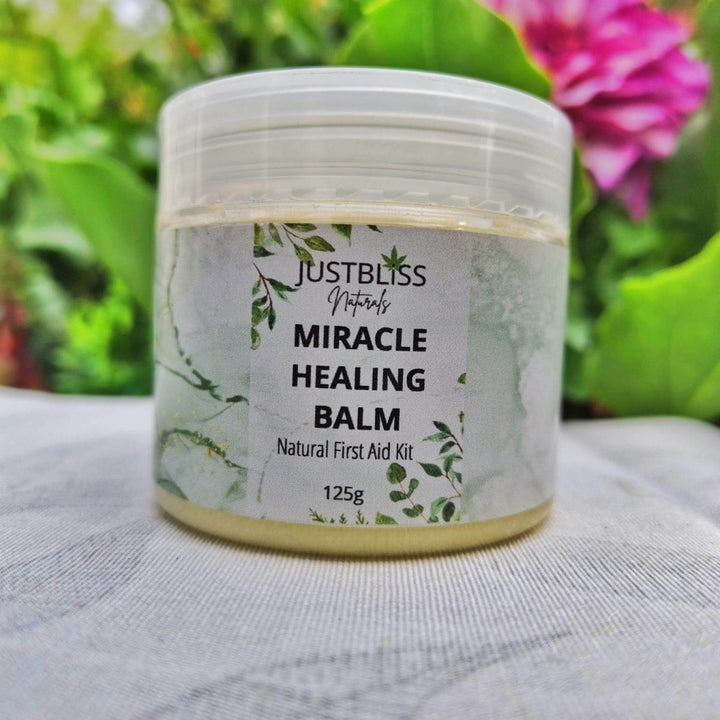 Healing Miracle Balm – Natural Relief for Burns, Cuts & Irritated Skin JUSTBLiSS Naturals