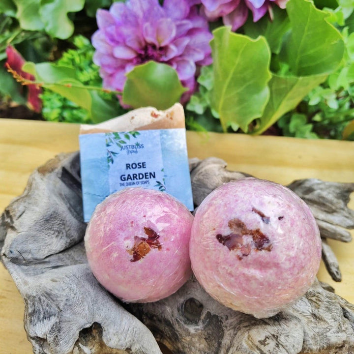 Luxury Bath Gift Set – Artisan Soap & Natural Bath Bombs JUSTBLiSS Naturals