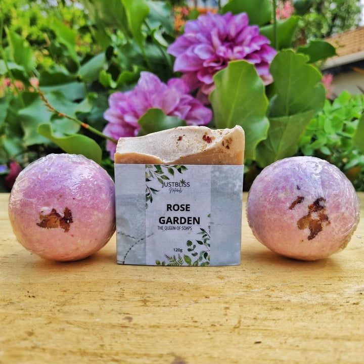 Luxury Bath Gift Set – Artisan Soap & Natural Bath Bombs JUSTBLiSS Naturals