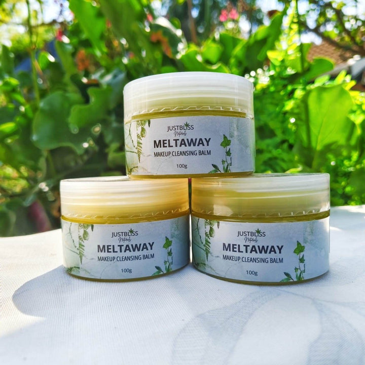 Meltaway Makeup Cleansing Balm – Nourishing Winter Facial Cleanser JUSTBLiSS Naturals