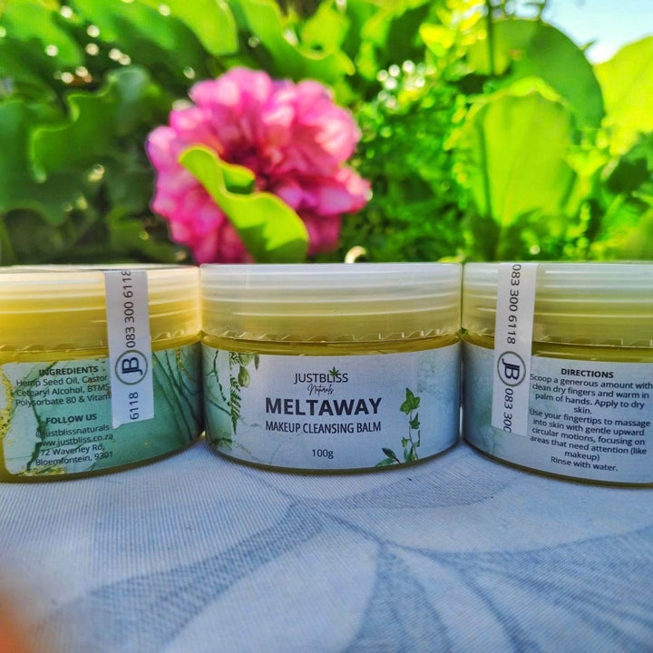 Meltaway Makeup Cleansing Balm – Nourishing Winter Facial Cleanser JUSTBLiSS Naturals