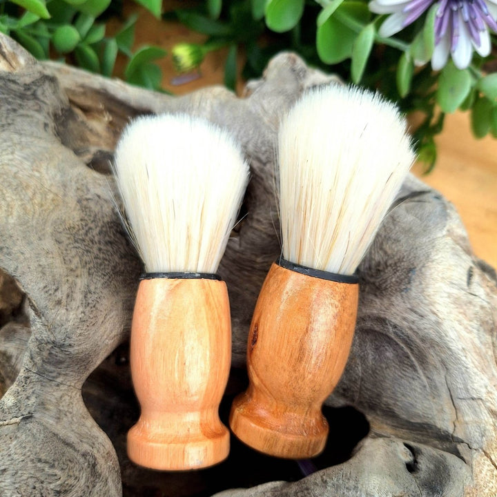 Natural Shaving Brush – Gentle Exfoliation & Smooth Shave Tool JUSTBLiSS Naturals