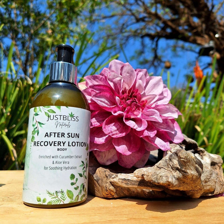 Plant - Based Sun Protection Trio – Face SPF 20, Body SPF 30 & After - Sun Lotion JUSTBLiSS Naturals
