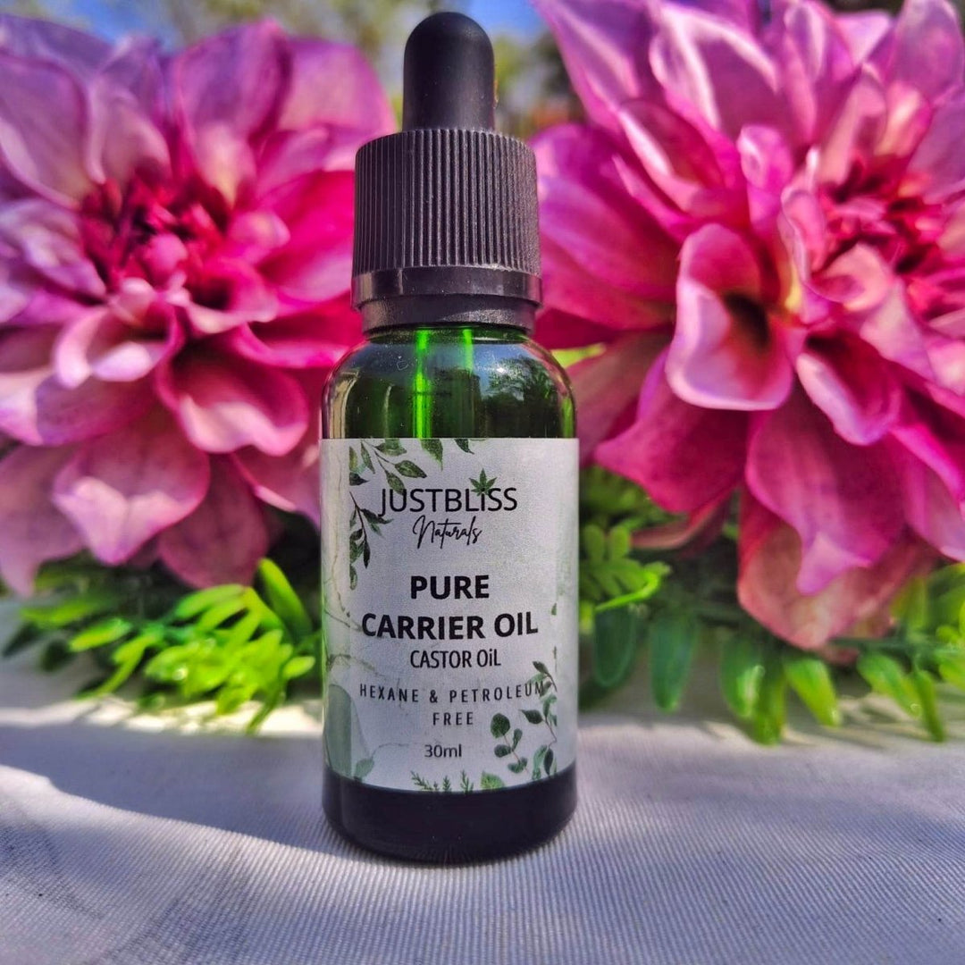 Pure Castor Oil – Cold - Pressed, Hexane - Free Multi - Purpose Care JUSTBLiSS Naturals