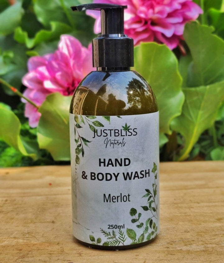 Silky Hand & Body Wash – Moisturizing, Plant - Based Cleanser JUSTBLiSS Naturals