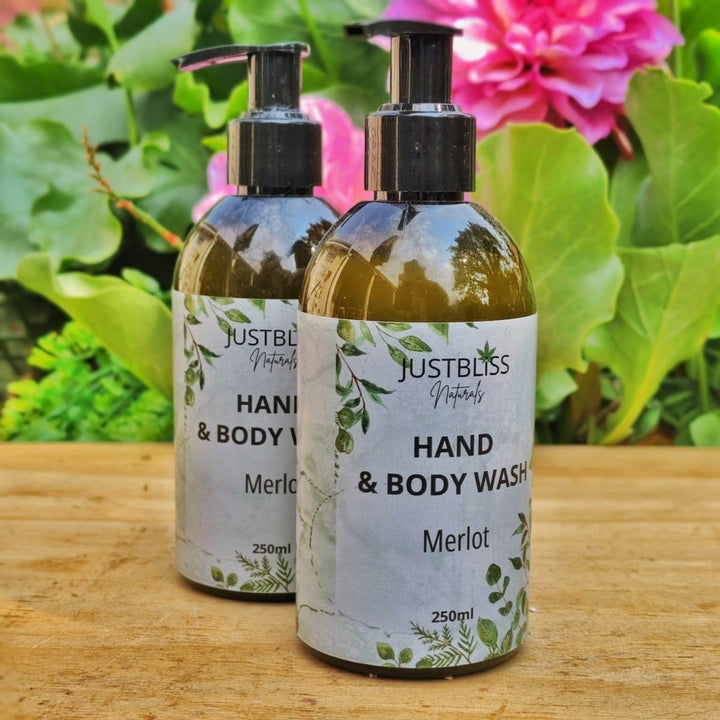Silky Hand & Body Wash – Moisturizing, Plant - Based Cleanser JUSTBLiSS Naturals