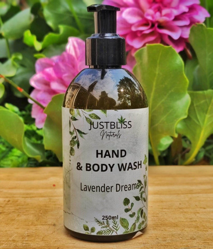 Silky Hand & Body Wash – Moisturizing, Plant - Based Cleanser JUSTBLiSS Naturals