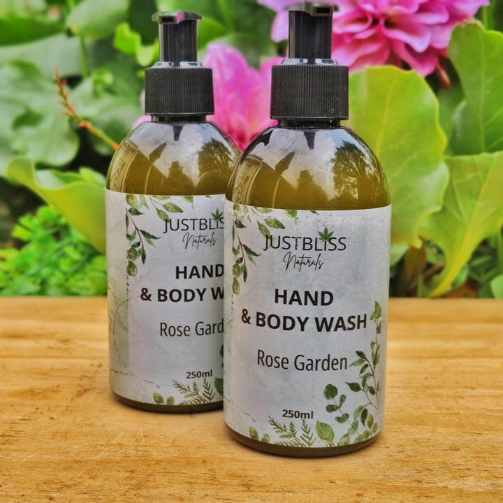 Silky Hand & Body Wash – Moisturizing, Plant - Based Cleanser JUSTBLiSS Naturals