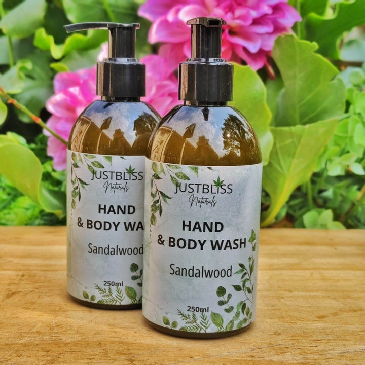 Silky Hand & Body Wash – Moisturizing, Plant - Based Cleanser JUSTBLiSS Naturals