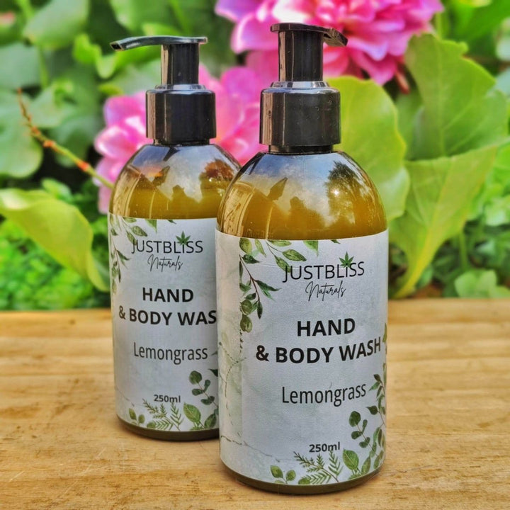Silky Hand & Body Wash – Moisturizing, Plant - Based Cleanser JUSTBLiSS Naturals