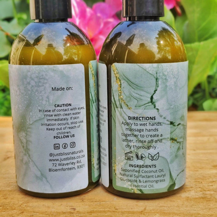 Silky Hand & Body Wash – Moisturizing, Plant - Based Cleanser JUSTBLiSS Naturals