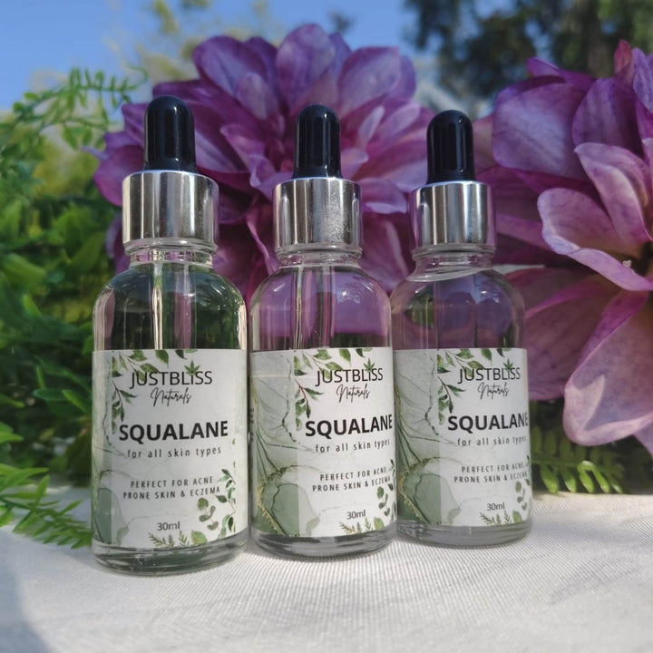Squalane Facial Oil – Pure, Lightweight Hydration for All Skin Types JUSTBLiSS Naturals