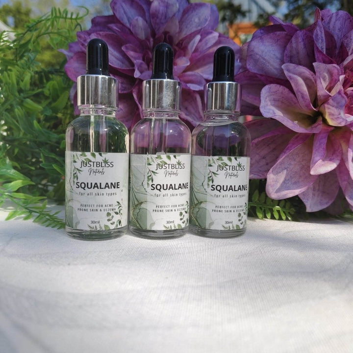 Squalane Facial Oil – Pure, Lightweight Hydration for All Skin Types JUSTBLiSS Naturals