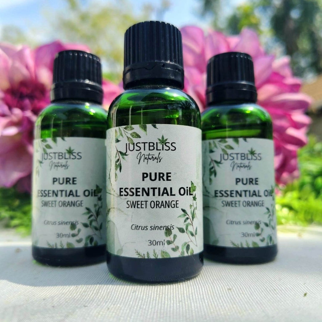 Sweet Orange Essential Oil (Organic) – Uplifting & Pure Aromatherapy JUSTBLiSS Naturals
