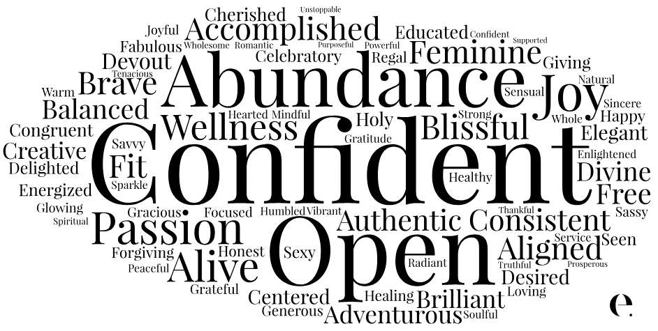 HAVE YOU CHOSEN A WORD OF THE YEAR? - JUSTBLiSS Naturals