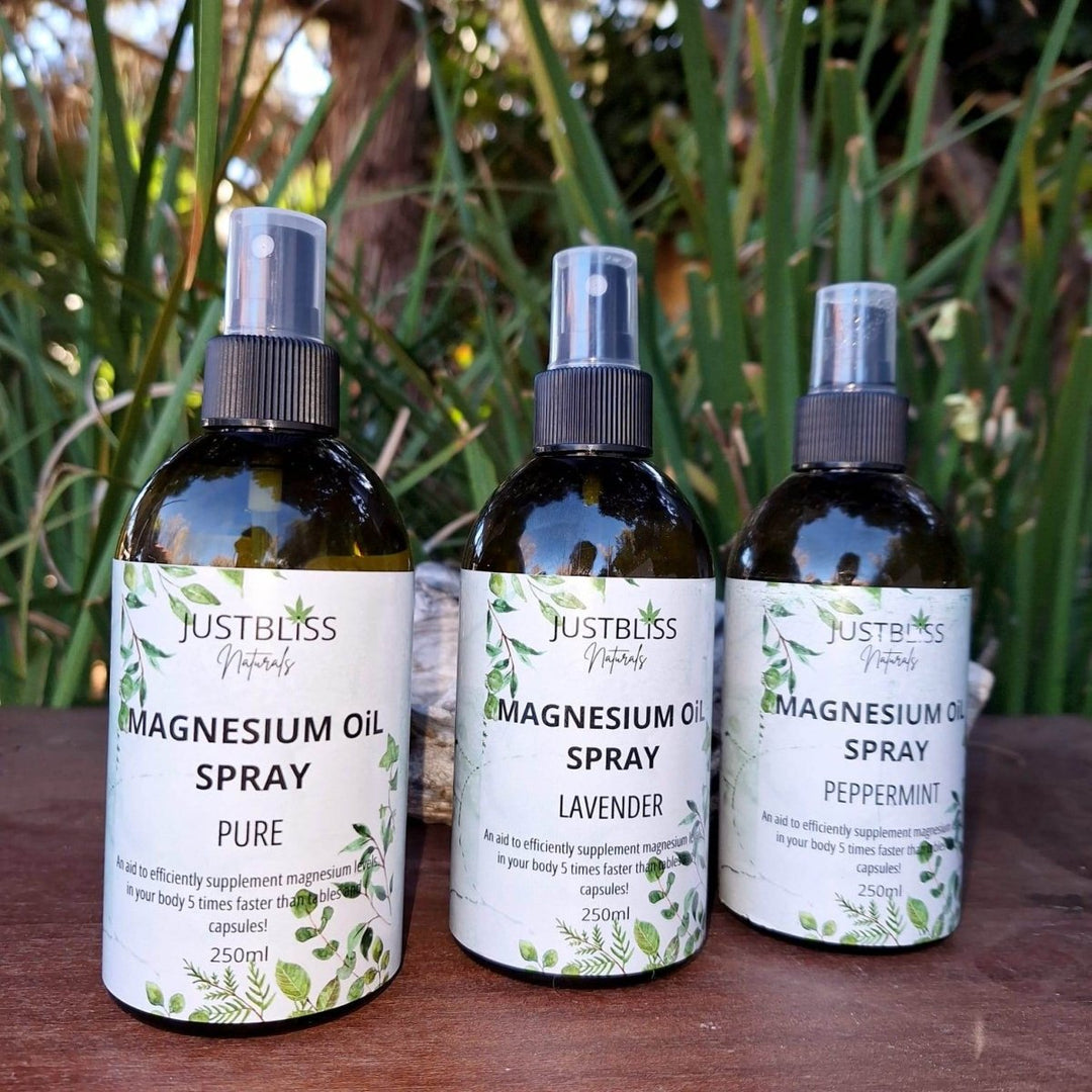 WHY YOU SHOULD MAKE MAGNESIUM SPRAY PART OF YOUR DAILY ROUTINE - JUSTBLiSS Naturals