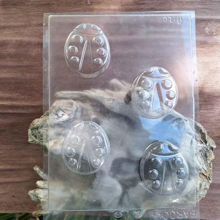 DIY Soap Making Kit with glycerin soap molds on a wooden surface.