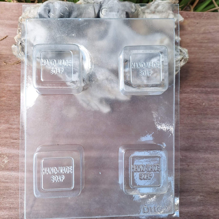 DIY soap making kit with mold for glycerin soaps.