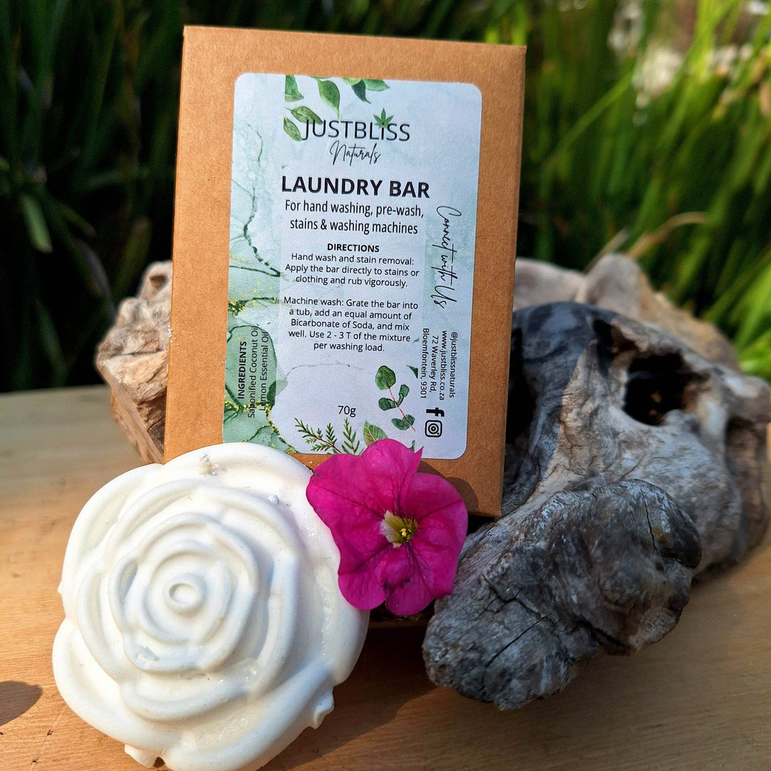 Natural Coconut Laundry Detergent Bar – Eco-Friendly & Powerful Clean - JUSTBLiSS Naturals