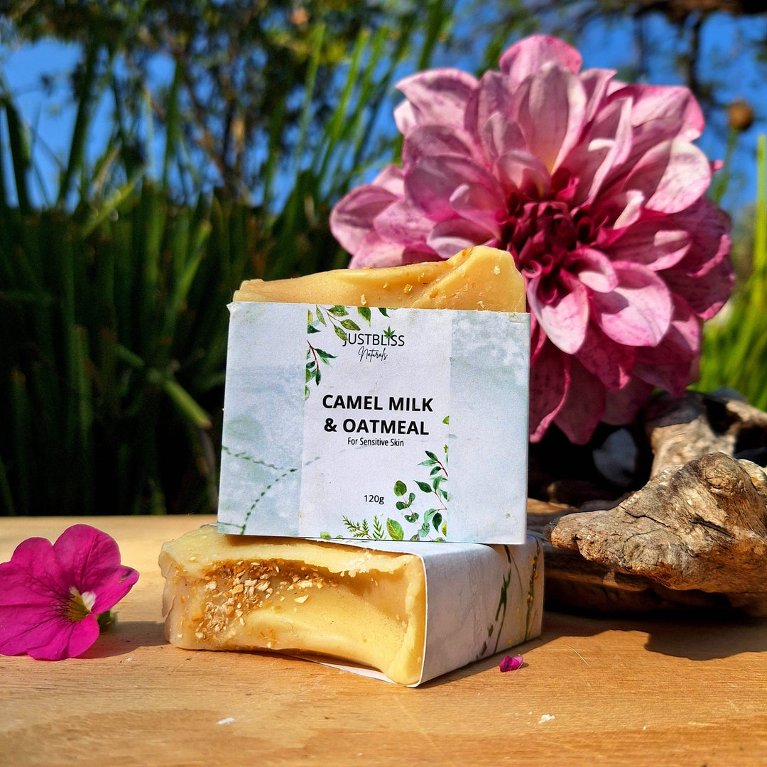 Camel Milk & Oatmeal Soap Bar for Sensitive Skin – JUSTBLiSS Naturals - JUSTBLiSS Naturals