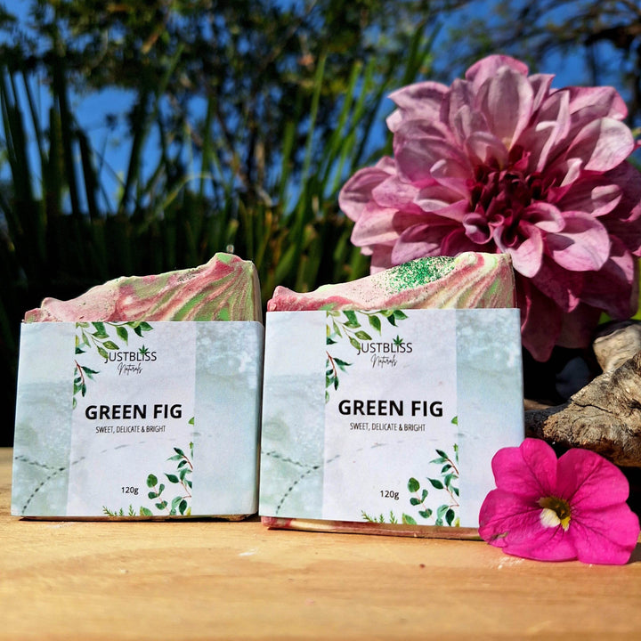 Green Fig Soap Bar – Plant-Based Luxury & Fresh Scent - JUSTBLiSS Naturals