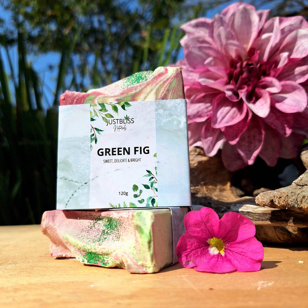 Green Fig Soap Bar – Plant-Based Luxury & Fresh Scent - JUSTBLiSS Naturals