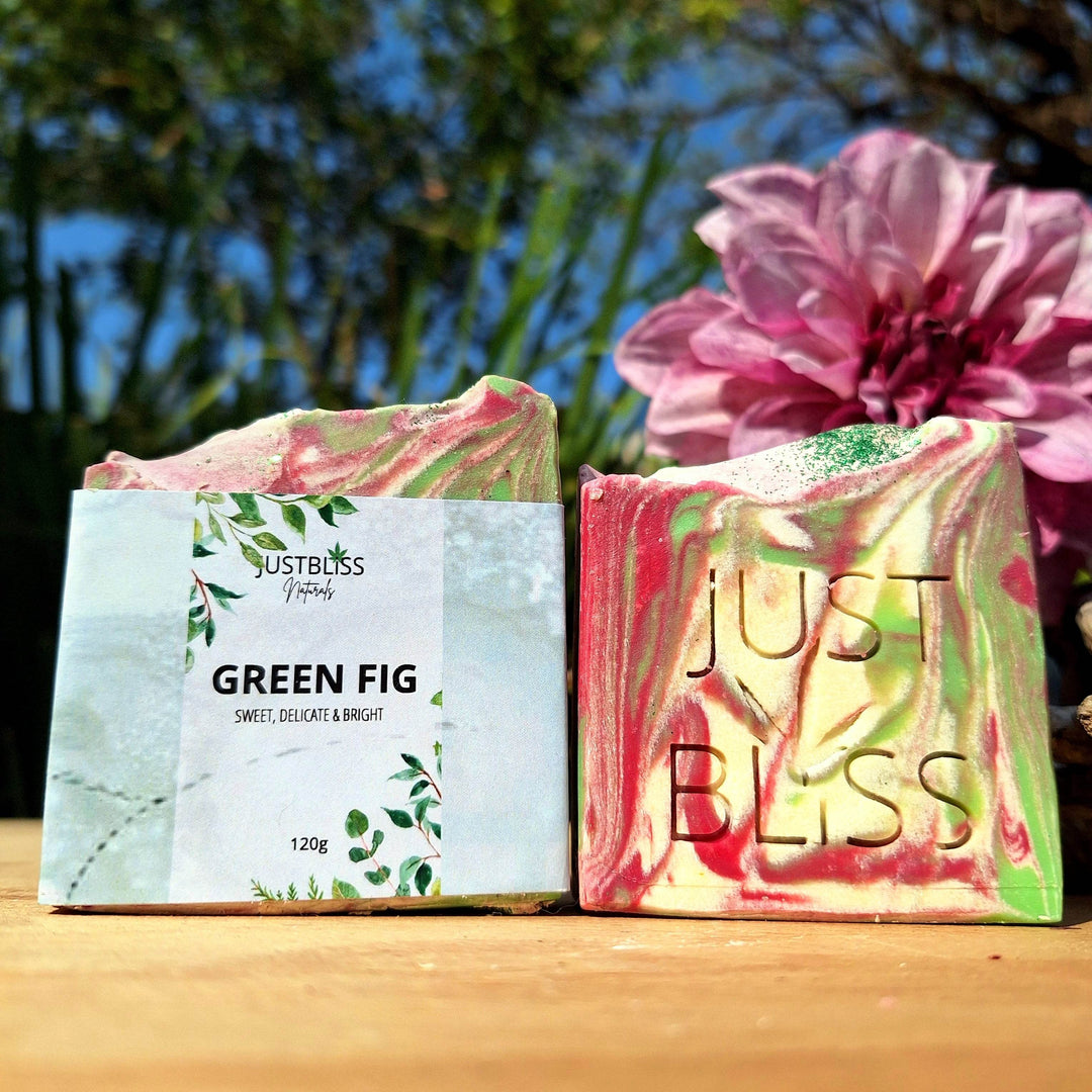 Green Fig Soap Bar – Plant-Based Luxury & Fresh Scent - JUSTBLiSS Naturals