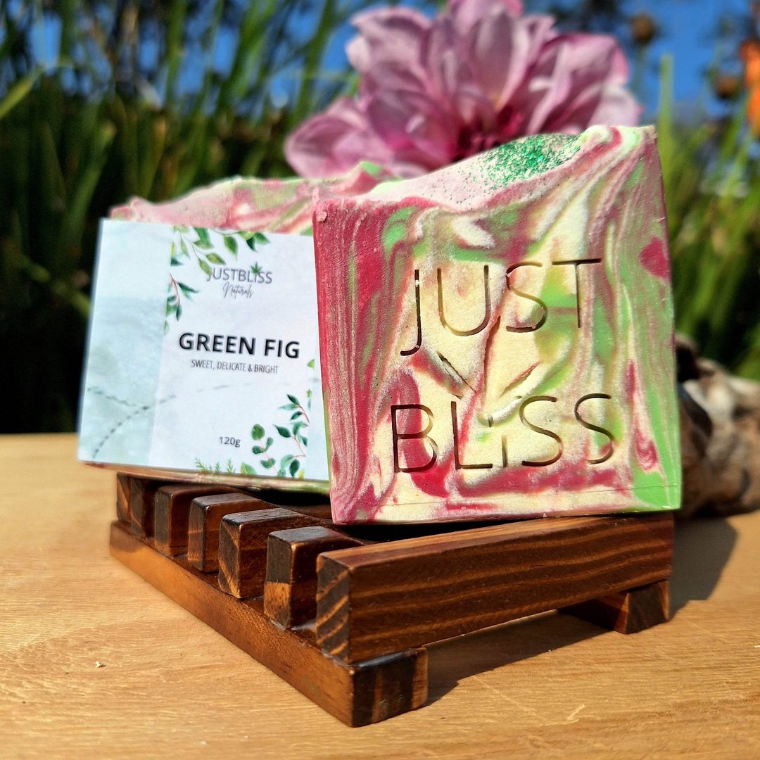 Green Fig Soap Bar – Plant-Based Luxury & Fresh Scent - JUSTBLiSS Naturals