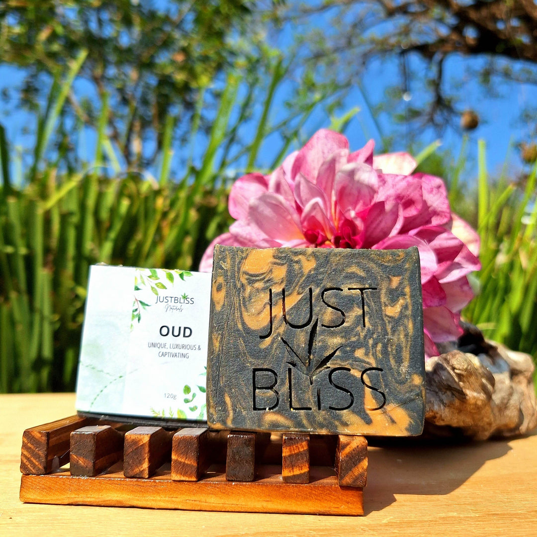 Oud Luxury Soap Bar – Silky Moisture & Enchanting Scent - JUSTBLiSS Naturals