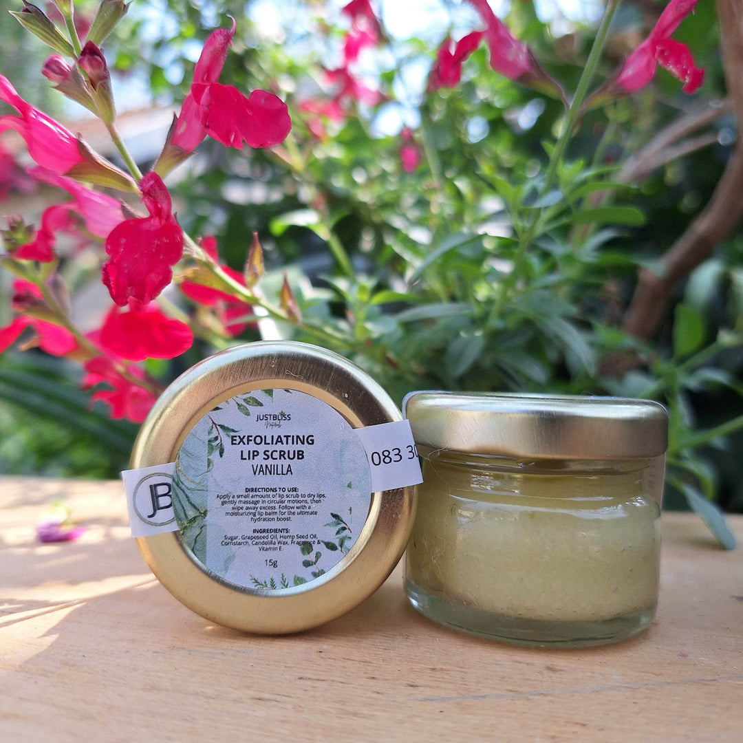 Lip Care Bundle – CBD Lip Balm & Exfoliating Lip Scrub - JUSTBLiSS Naturals
