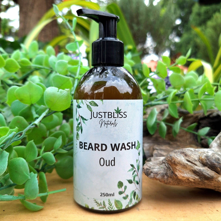 Natural Beard Wash – Sulphate-Free, Nourishing Cleanser (Various Scents) - JUSTBLiSS Naturals
