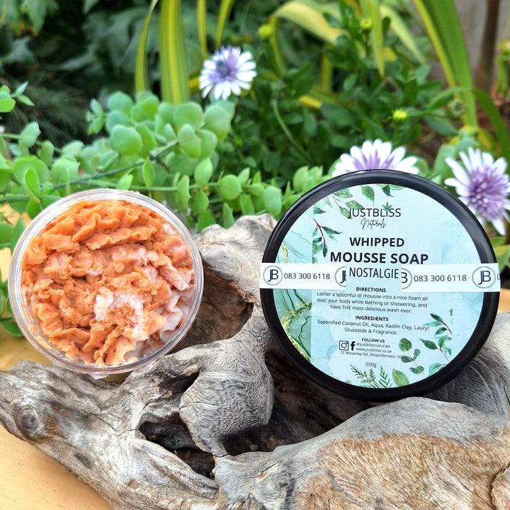 BATH & SHOWER MOUSSE: (Various Scents) - JUSTBLiSS Naturals