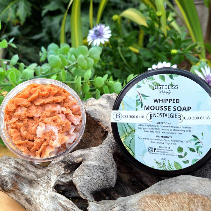 BATH & SHOWER MOUSSE: (Various Scents) - JUSTBLiSS Naturals