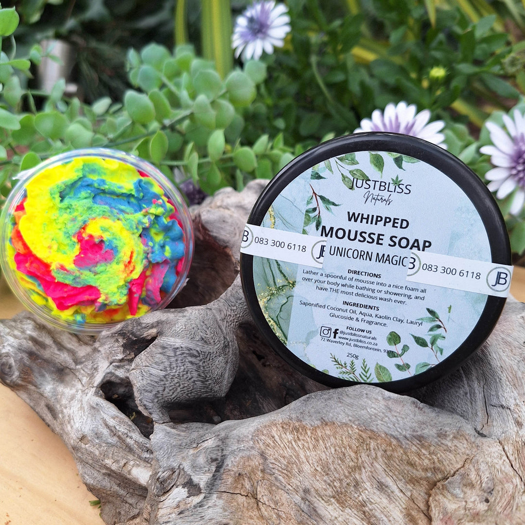 BATH & SHOWER MOUSSE: (Various Scents) - JUSTBLiSS Naturals