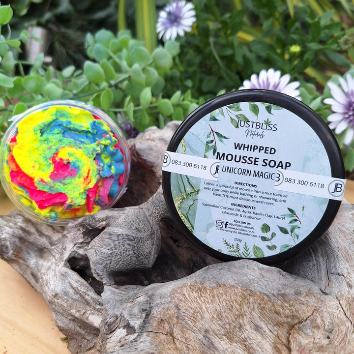 BATH & SHOWER MOUSSE: (Various Scents) - JUSTBLiSS Naturals