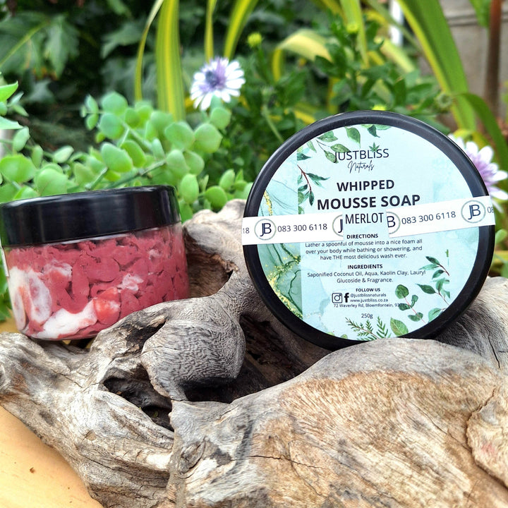 BATH & SHOWER MOUSSE: (Various Scents) - JUSTBLiSS Naturals