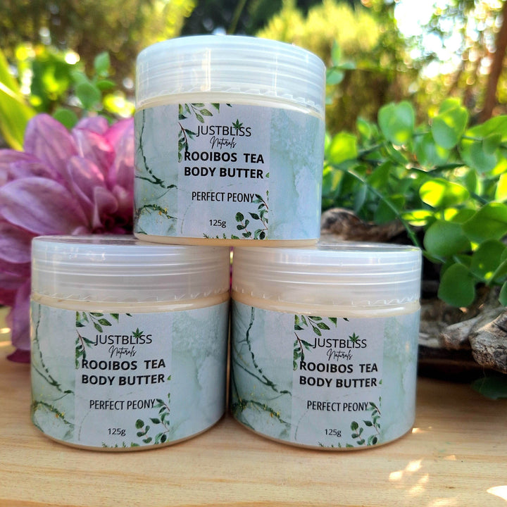Rooibos Tea Body Butter – Deep Hydration & Antioxidant Care (Various Scents) - JUSTBLiSS Naturals