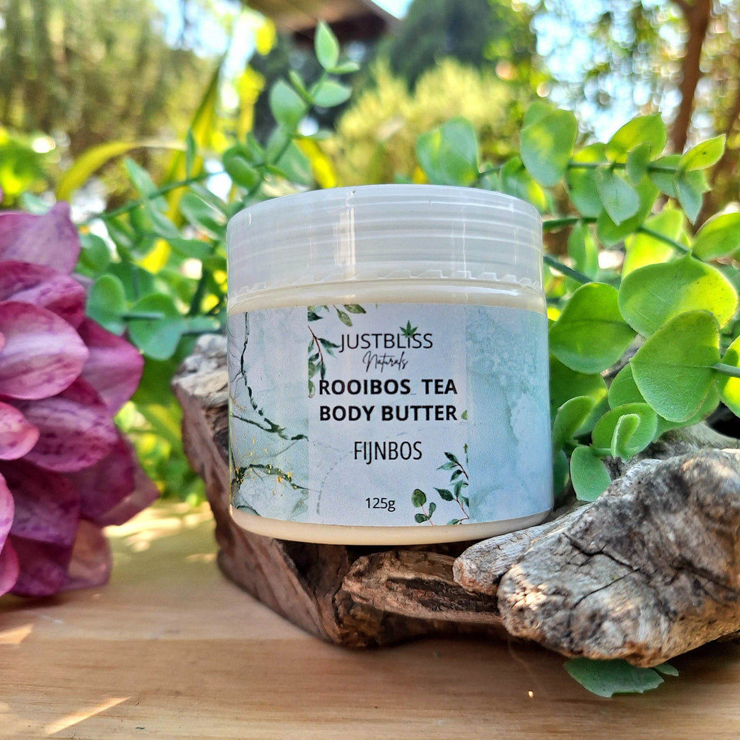 Rooibos Tea Body Butter – Deep Hydration & Antioxidant Care (Various Scents) - JUSTBLiSS Naturals