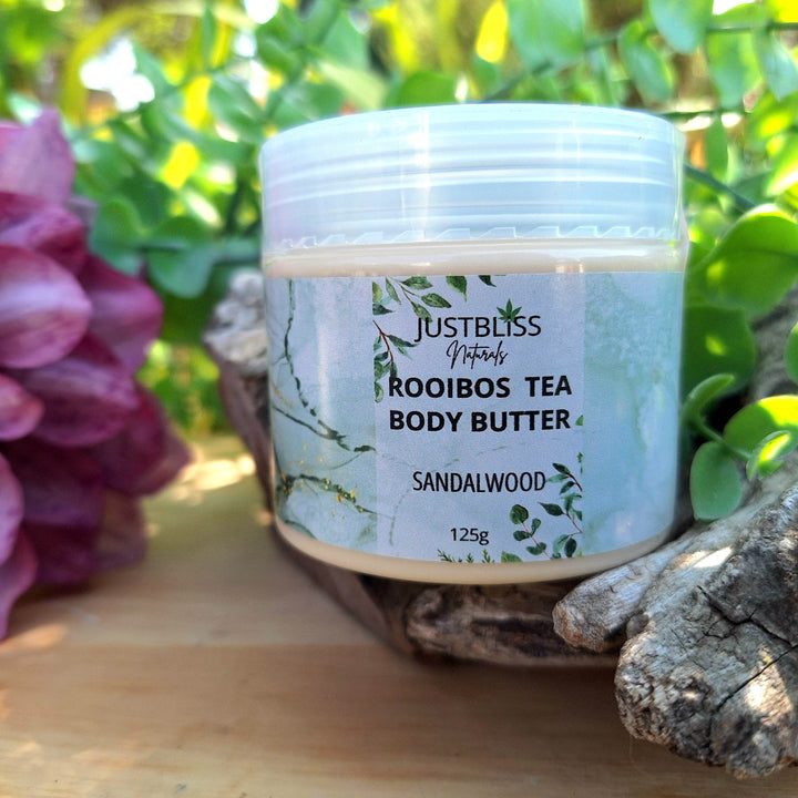 Rooibos Tea Body Butter – Deep Hydration & Antioxidant Care (Various Scents) - JUSTBLiSS Naturals