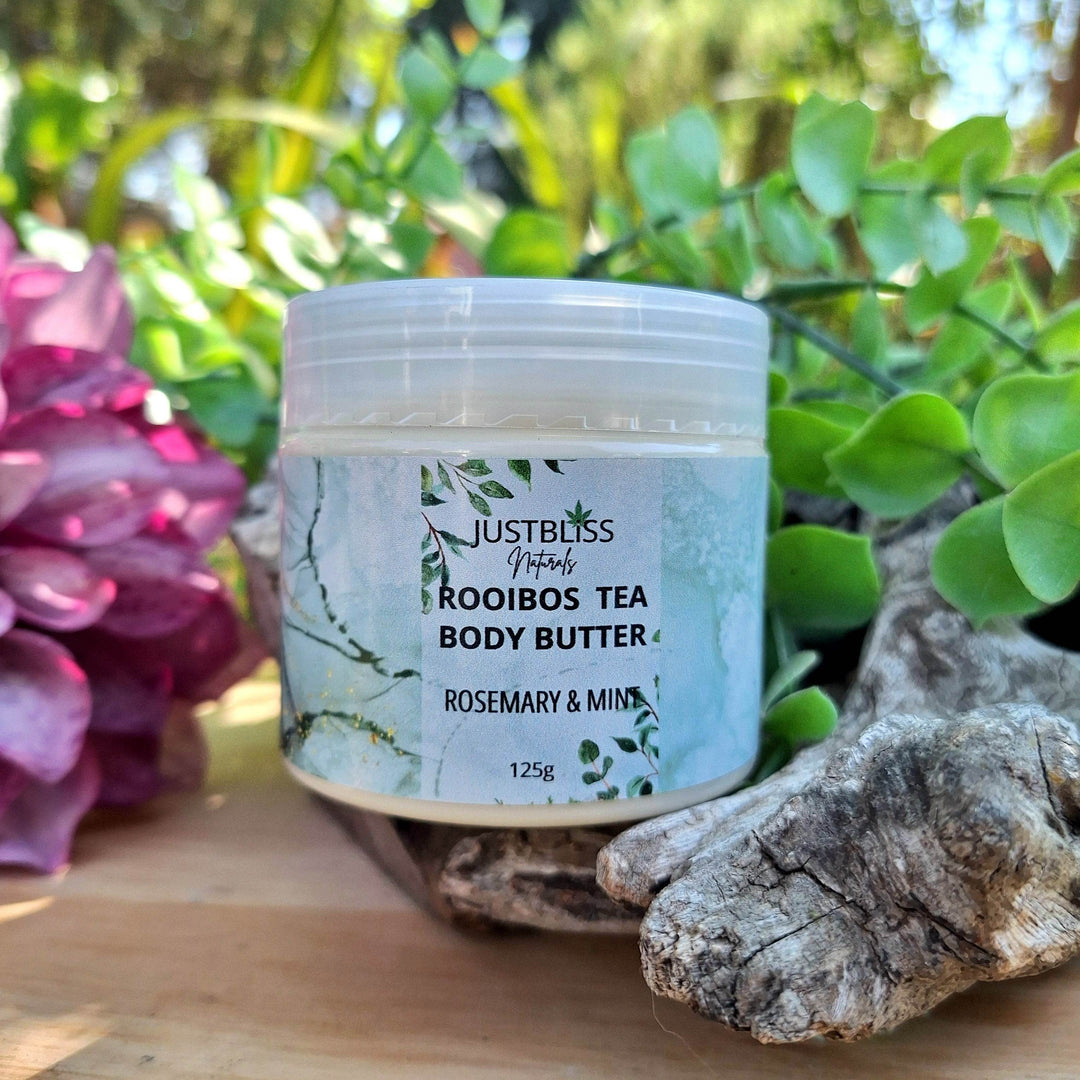 Rooibos Tea Body Butter – Deep Hydration & Antioxidant Care (Various Scents) - JUSTBLiSS Naturals