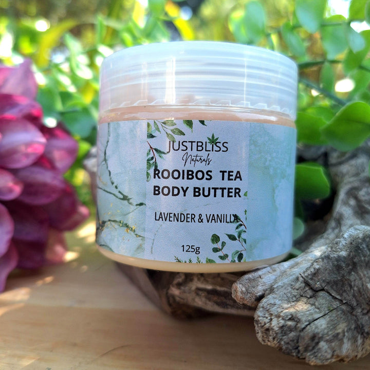 Rooibos Tea Body Butter – Deep Hydration & Antioxidant Care (Various Scents) - JUSTBLiSS Naturals