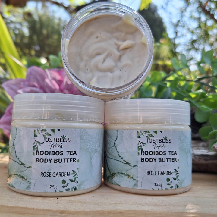 Rooibos Tea Body Butter – Deep Hydration & Antioxidant Care (Various Scents) - JUSTBLiSS Naturals